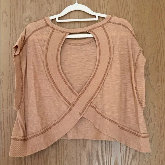 Free People Peach Boxy Tank Top - Picture 5 of 5